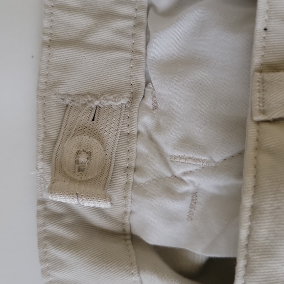 Cat & Jack School Uniform Pants Adjustable Waist Beige 5 New - Picture 6 of 12